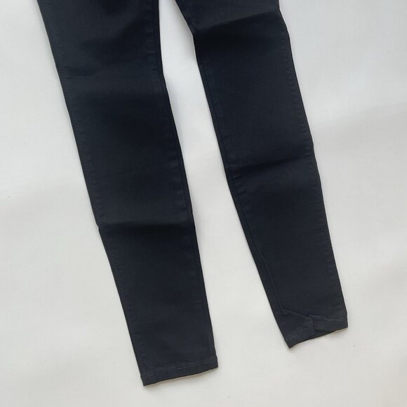 Guess Women’s Curve X Super Stretch Skinny Jeans In Black Mid Rise Size 27 - Picture 3 of 10